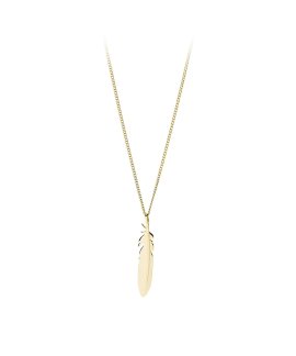 Fossil Feather Joia Colar Mulher JF03381710