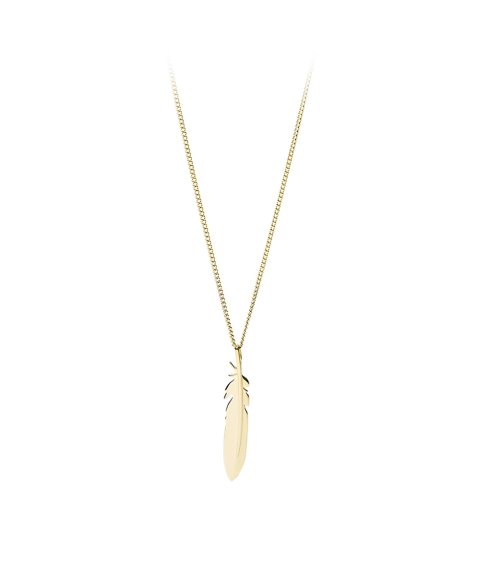 Fossil Feather Joia Colar Mulher JF03381710 Fossil Feather Joia Colar Mulher JF03381710