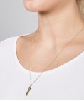 Fossil Feather Joia Colar Mulher JF03381710 Fossil Feather Joia Colar Mulher JF03381710
