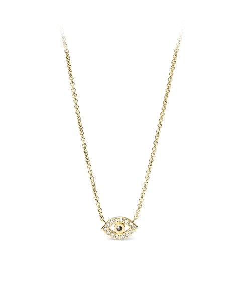Fossil Evil Eye Joia Colar Mulher JF03382710 Fossil Evil Eye Joia Colar Mulher JF03382710