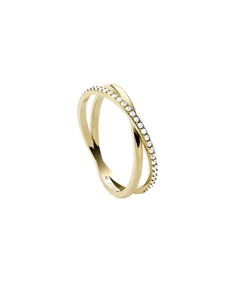 Fossil All Stacked Up Joia Anel Mulher JF03752710