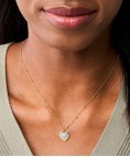 Fossil Sutton Mommy and Me Joia Colar Mulher JF03947998 Fossil Sutton Mommy and Me Joia Colar Mulher JF03947998