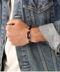 Fossil Heritage D-Link Joia Pulseira Homem JF04203040 Fossil Heritage D-Link Joia Pulseira Homem JF04203040