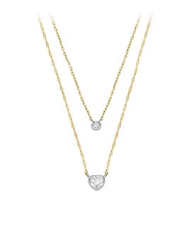 Fossil Sadie Tokens Of Affection Joia Colar Mulher JF04357998