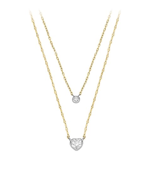 Fossil Sadie Tokens Of Affection Joia Colar Mulher JF04357998