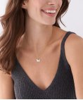 Fossil Radiant Wings Joia Colar Mulher JF04424710