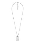 Fossil Drew Joia Colar Dog Tag Homem JF04466040
