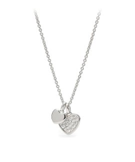 Fossil Sterling Heart Joia Colar Mulher JFS00196040