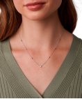 Fossil Glitz Sterling Joia Colar Mulher JFS00453040 Fossil Glitz Sterling Joia Colar Mulher JFS00453040