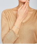 Fossil Abstract Cutout Joia Pulseira Mulher JFS00487998 Fossil Abstract Cutout Joia Pulseira Mulher JFS00487998