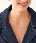 Fossil Evil Eye Joia Colar Mulher JFS00581998 Fossil Evil Eye Joia Colar Mulher JFS00581998