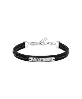 Maserati Recycled Leather Joia Pulseira Homem JM525AVE29