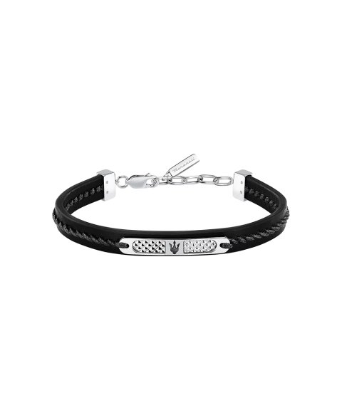 Maserati Recycled Leather Joia Pulseira Homem JM525AVE29