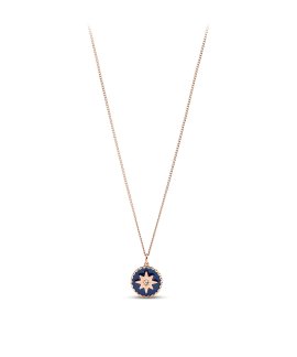 Fossil Blue Star Joia Colar Mulher JOF00685791