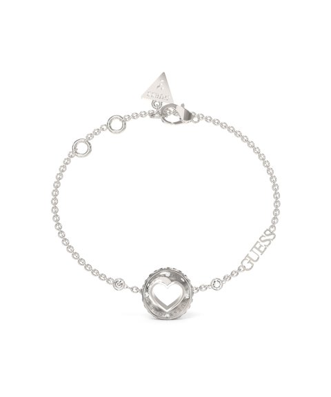 Guess Rolling Hearts Joia Pulseira Mulher JUBB03344JWRHS Guess Rolling Hearts Joia Pulseira Mulher JUBB03344JWRHS