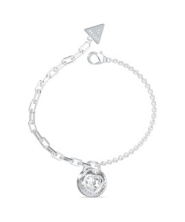 Guess Rolling Hearts Joia Pulseira Mulher JUBB03353JWRHS
