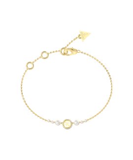 Guess Tiny Pearly Joia Pulseira Mulher JUBB05516JWYGS