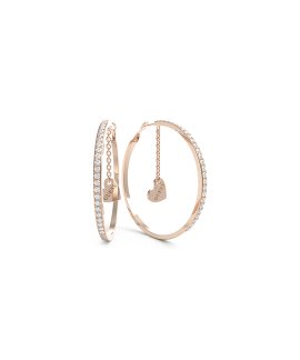 Guess Heart to Heart Joia Brincos Mulher JUBE01078JWRGT-U