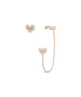 Guess Heart to Heart Joia Brincos Ear Cuff JUBE01080JWRGT-U