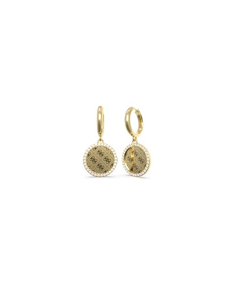 Guess Round Harmony Joia Brincos Mulher JUBE01158JWYGT-U Guess Round Harmony Joia Brincos Mulher JUBE01158JWYGT-U