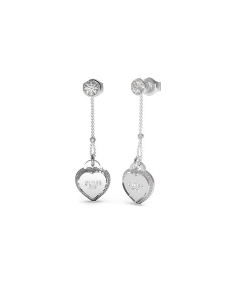 Guess Fine Heart Joia Brincos Mulher JUBE01425JWRHT-U Guess Fine Heart Joia Brincos Mulher JUBE01425JWRHT-U