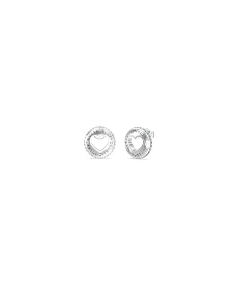 Guess Rolling Hearts Joia Brincos Mulher JUBE03341JWRHT-U Guess Rolling Hearts Joia Brincos Mulher JUBE03341JWRHT-U