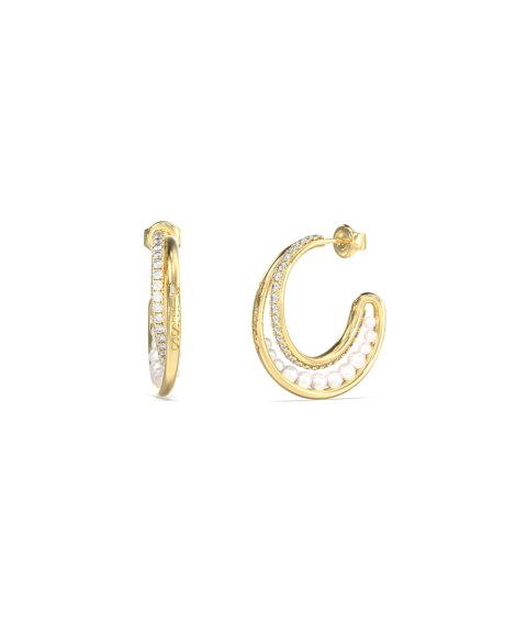 Guess Tiny Pearly Joia Brincos Mulher JUBE05524JWYGT-U