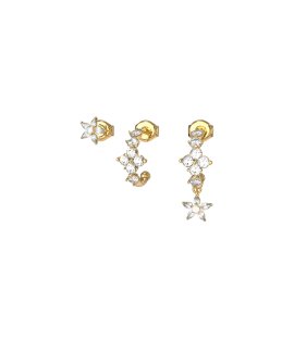 Guess Secret Garden Joia Brincos Set Mulher JUBE06035JWYGT-U