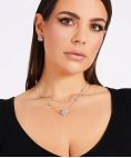 Guess 4G Logo Boule Joia Colar Mulher JUBN01387JWRHT-U Guess 4G Logo Boule Joia Colar Mulher JUBN01387JWRHT-U