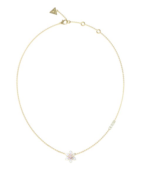 Guess White Lotus Joia Colar Mulher JUBN04136JWYGWHT-U Guess White Lotus Joia Colar Mulher JUBN04136JWYGWHT-U
