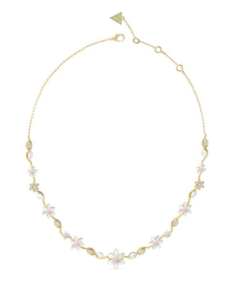 Guess White Lotus Joia Colar Mulher JUBN04139JWYGWHT-U Guess White Lotus Joia Colar Mulher JUBN04139JWYGWHT-U