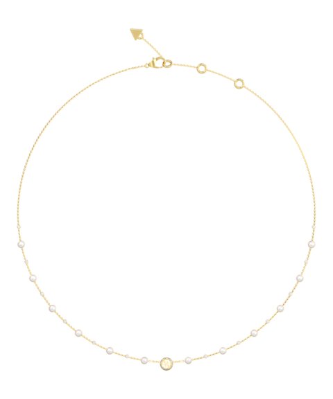 Guess Tiny Pearly Joia Colar Mulher JUBN05515JWYGT-U