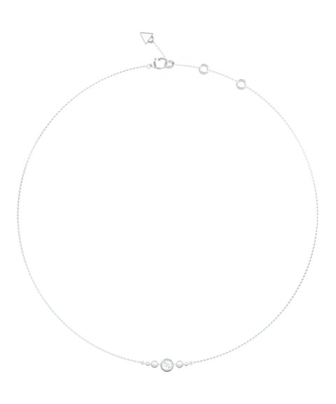 Guess Tiny Pearly Joia Colar Mulher JUBN05519JWRHT-U