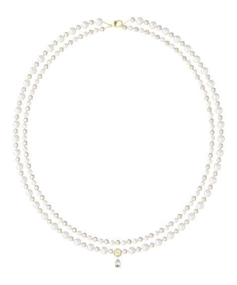 Guess Tiny Pearly Joia Colar Mulher JUBN05576JWYGT-U