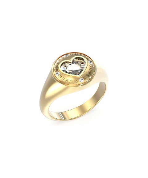 Guess Rolling Hearts Joia Anel Mulher JUBR03352JWYG Guess Rolling Hearts Joia Anel Mulher JUBR03352JWYG