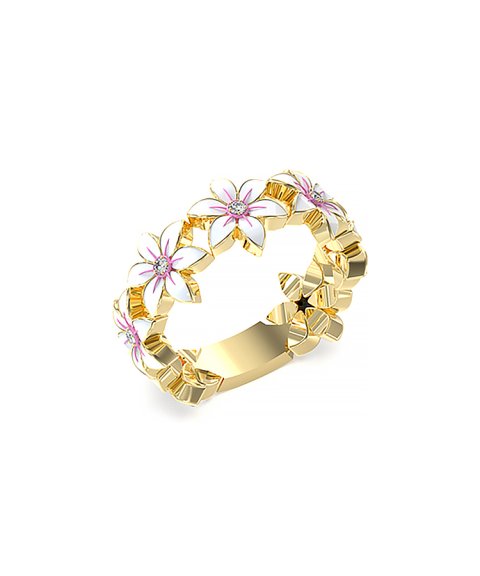 Guess White Lotus Joia Anel Mulher JUBR04132JWYGWH Guess White Lotus Joia Anel Mulher JUBR04132JWYGWH
