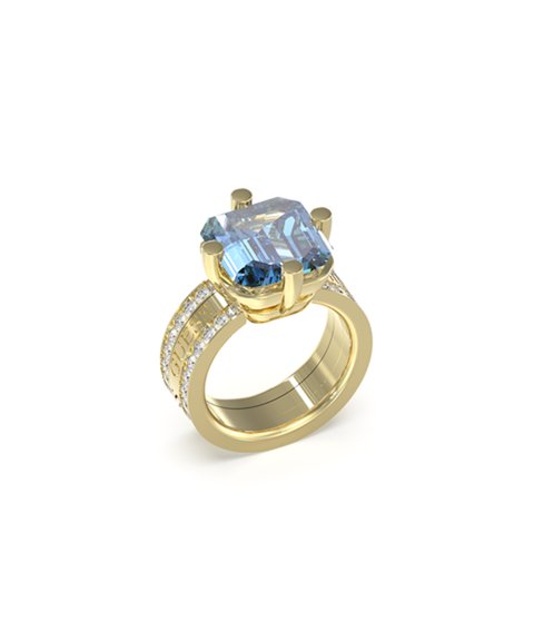 Guess Flashing Lights Joia Anel Mulher JUBR04232JWYGBL Guess Flashing Lights Joia Anel Mulher JUBR04232JWYGBL