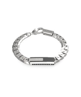 Guess Racer Tag Joia Pulseira Homem JUMB04039JWSTBKS