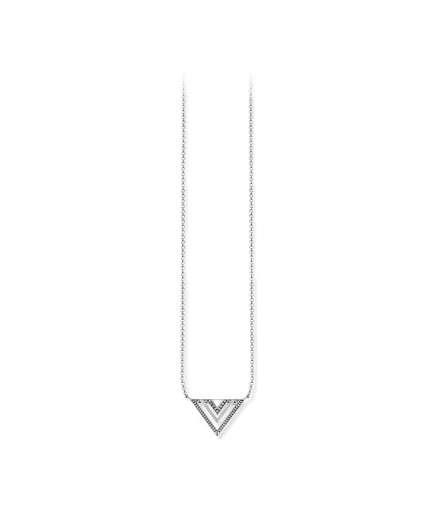 Thomas Sabo Africa Triangle Joia Colar Mulher KE1568-637-21-L45 Thomas Sabo Africa Triangle Joia Colar Mulher KE1568-637-21-L45
