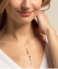 Thomas Sabo Riviera Colours Joia Colar Mulher KE1758-476-7-L50 Thomas Sabo Riviera Colours Joia Colar Mulher KE1758-476-7-L50