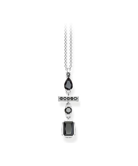 Thomas Sabo Black Mix of Shapes Joia Colar Mulher KE1892-643-11-L45V Thomas Sabo Black Mix of Shapes Joia Colar Mulher KE1892-643-11-L45V