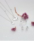Lísia Coração com Rosa Joia Brincos Mulher LIS458B1317R Lísia Coração com Rosa Joia Brincos Mulher LIS458B1317R