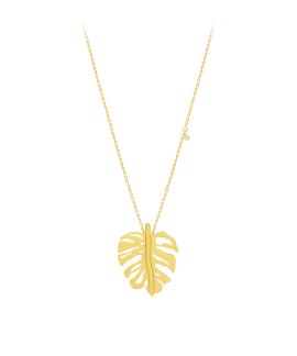 Lísia Monstera Joia Colar Mulher LIS458C1474DV