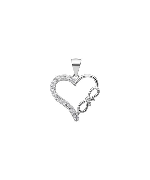 Lísia Coração com Laço Joia Pendente Colar Mulher LIS4705813 Lísia Coração com Laço Joia Pendente Colar Mulher LIS4705813