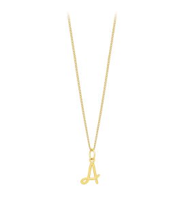 Lísia Signature Letter A Joia Colar Mulher LISXJVL24674D-A
