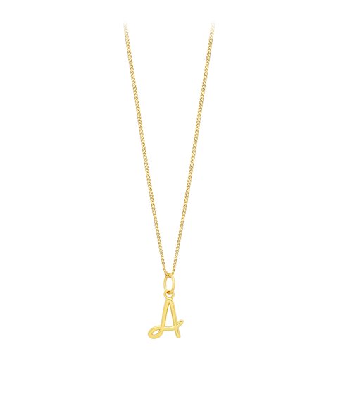 Lísia Signature Letter A Joia Colar Mulher LISXJVL24674D-A
