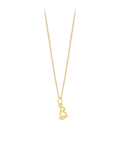 Lísia Signature Letter B Joia Colar Mulher LISXJVL24674D-B
