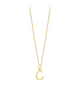 Lísia Signature Letter C Joia Colar Mulher LISXJVL24674D-C