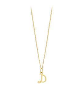 Lísia Signature Letter D Joia Colar Mulher LISXJVL24674D-D