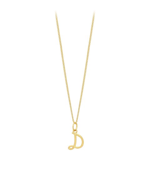 Lísia Signature Letter D Joia Colar Mulher LISXJVL24674D-D